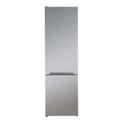 Russell Hobbs Freestanding Fridge Freezer. 54cm Wide. 180cm High. 204L Fridge Space. 84L Freezer Space. 4 Shelves. 4 Door Racks. Eco Friendly. Silver. RH180FF541E1S