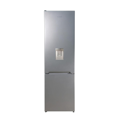 Russell Hobbs Fridge Freezer Freestanding Frost Free with Water Dispener Reversible Door. Adjustable Thermostat & Feet. 70/30 279L. 180cm High. LED Light. 2 Year Guarantee Silver RH180FFFF551E1SWD