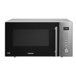 Daewoo 900W 30L Combination Microwave with 1250W Grill & 2200W Convection KOC9C5T Easy-To-Clean Stainless Steel Cavity and Jet Defrost Function. 8 Auto Cook Pre-Settings and Adjustable Timer