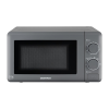 Daewoo 20L Manual Microwave wit 5 Power Settings and 30 Minute Timer and Defrost Function. Cool Grey Housing with Push Button Door and White Interior. 220-240v. 50hz 800w- Grey (SDA1961)