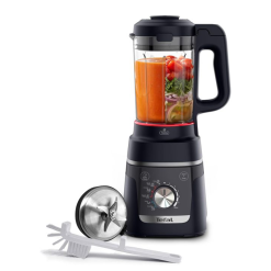 Tefal Blendforce Cook. Soup Maker & Blender. 5 Auto-Programs.1.5L Glass Jug. Removable Blades. Auto-Cleaning Program & Brush. Hot & Cold Kitchen Blender. 1000W. Dark Navy BL5758G0