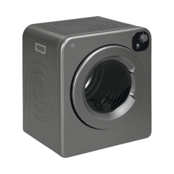 HOMCOM 6kg Vented Tumble Dryer. Freestanding. Wall Mounted. Stackable. Portable Dryer with 7 Programmers. Grey