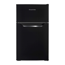 Russell Hobbs Undercounter Fridge Freezer 48cm Wide 85 Litre Total Capacity 61L/24L. LED Light. Adjustable Thermostat & Feet. Black 2 Year Guarantee. RH85UCFF482E1B