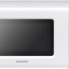 Daewoo KOR6M17BK 700Watts Compact Microwave 20litres White