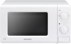 Daewoo KOR6M17BK 700Watts Compact Microwave 20litres White