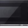 SHARP YC-MS01U-B Compact 20 Litre 800W Manual control Microwave. 5 power levels. defrost function. LED cavity light - Black