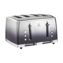 Russell Hobbs 4 Slice Eclipse Toaster with faster toasting technology (Independent slots. Lift & look. 6 Browning levels. Frozen/Cancel/Reheat with indicator lights. 850W. Midnight Blue) 25141