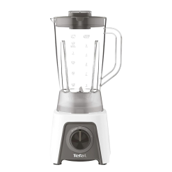 Tefal Blendeo BL2C01 Blendeo Blender | 450 W Motor | 1.5 Litre Capacity | 2 Speeds + Pulse Function | Duraforce Blades | Suction Cups for Secure Hold | White/Grey