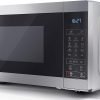 SHARP YC-MG81U-S 28 Litre 900W Digital Microwave with 1100W Grill. 11 power levels. ECO Mode. defrost function. LED cavity light - Silver
